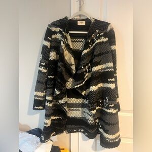 Ba&sh Strickjacket Schwarz